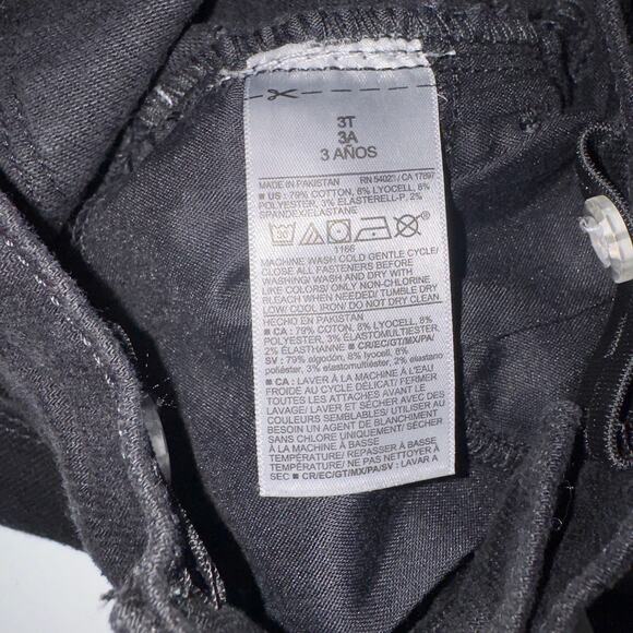 Old navy Rockstar 360° Stretch Embroidered Jeggings girls size 3T - Picture 8 of 8